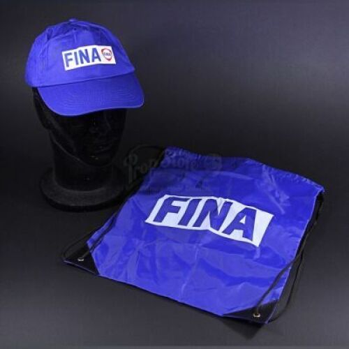RUSH - Blue Fina Baseball Cap & Drawstring Bag (RP021)
