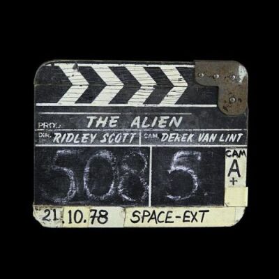 ALIEN (1979) - Insert Shot Clapperboard