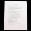 Lot # 4: FRIENDS - Ross Geller's "Rachel's Pro List"