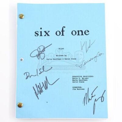 Lot # 100: FRIENDS - Autographed Pilot Episode Script