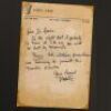 BACK TO THE FUTURE (1985) - Marty McFly's (Michael J. Fox) Back-Up Letter to Dr. Brown (Christopher Lloyd)