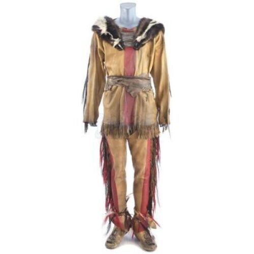 Lot # 32: THE BALLAD OF BUSTER SCRUGGS - Native American Chief's Stunt Battle Costume