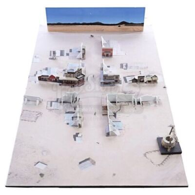 Lot # 43: THE BALLAD OF BUSTER SCRUGGS - Miniature Town Model