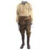 Lot # 20: THE BALLAD OF BUSTER SCRUGGS - The Prospector's (Tom Waits) Distressed Gold Digging Costume