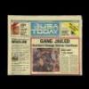 BACK TO THE FUTURE PART II (1989) - USA Today "Gang Jailed" Newspaper