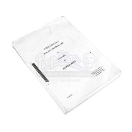 Lot #6 - Alice In Wonderland (1999) - Production-Used Screenplay