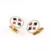 Lot #13 - Batman - Joker (Jack Nicholson) Large Pair of Cufflinks