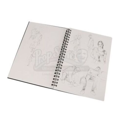 Lot #20 - Byzantium - Frank's (Caleb Landry Jones) Hero Sketch Book