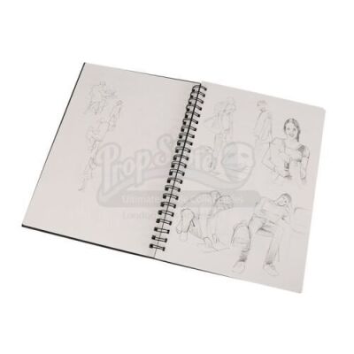 Lot #20 - Byzantium - Frank's (Caleb Landry Jones) Hero Sketch Book