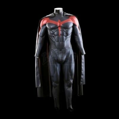 BATMAN & ROBIN (1997) - Robin's (Chris O'Donnell) Bodysuit & Cape