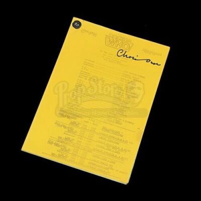 DOCTOR WHO (TV 1963 - 1989) - "Meglos" Production-Used Screenplay