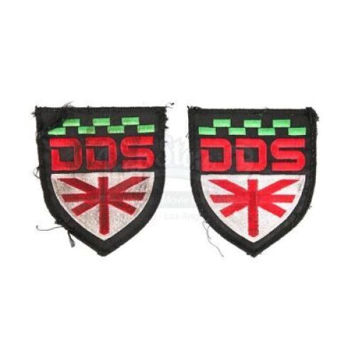 Lot #41 - Doomsday - Two Green Line Pattern DDS Uniform Patches