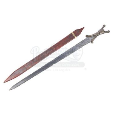 Lot #56 - Eagle, The - Celtic Long Sword And Sheath