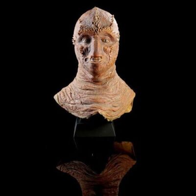 ENEMY MINE (1985) - Brown Drac Alien Mask