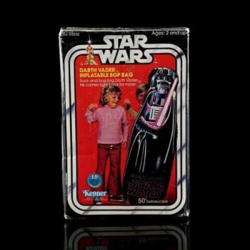 Lot # 2: Darth Vader Inflatable Bop Bag - Sealed [Kazanjian Collection]