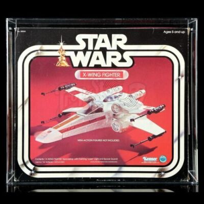 Lot # 20: X-Wing Fighter AFA 75+ [Kazanjian Collection]
