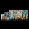 Lot # 33: Five Small Bootleg Japanese Model Kits - Unused