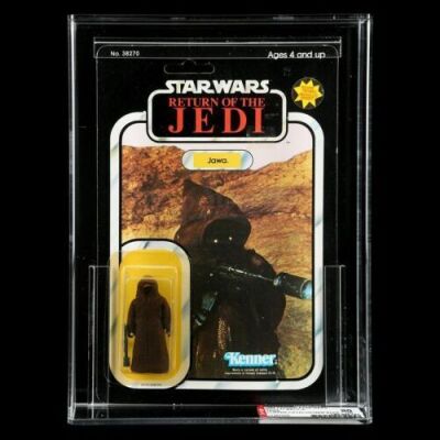 Lot # 59: Dutch Jawa (with Front and Back Sticker) ROTJ77A AFA 80Y