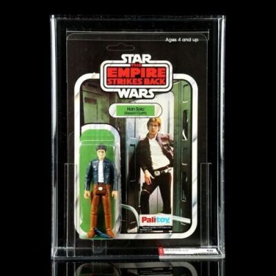 Lot # 62: UK Han Solo (Bespin Outfit) ESB41 AFA 80
