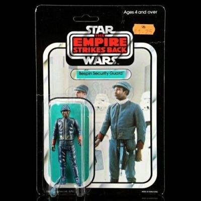 Lot # 63: UK Bespin Security Guard (Black) ESB45