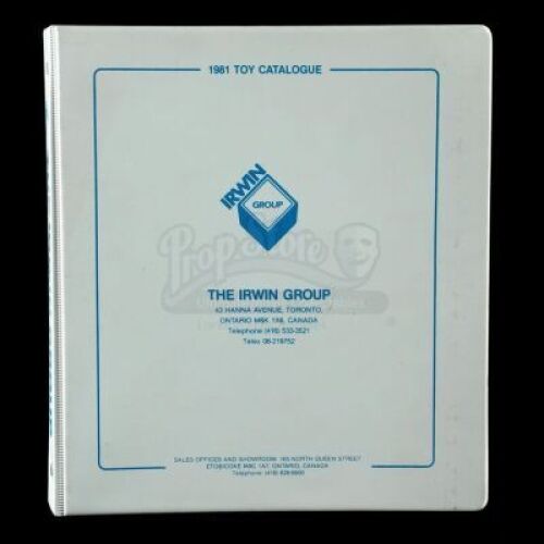 Lot # 92: 1981 Irwin Toys Dealer Catalog (Canada)