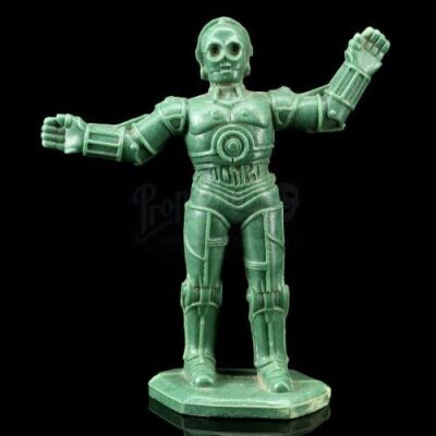 Lot # 105: Unproduced Micro Collection Bacta Chamber C-3PO 4-Up Prototype