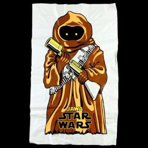 Lot # 112: Jawa Bop Bag Flat Print Prototype (Full-Size Vinyl Sheet)
