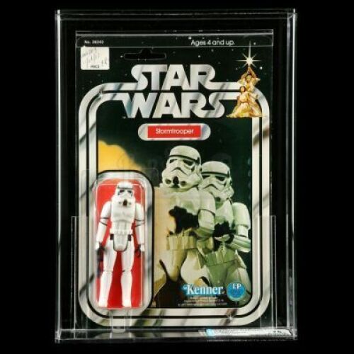 Lot # 116: Stormtrooper (Quality Control Sign-Off) SW12A AFA 75