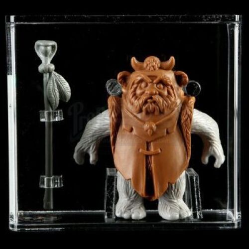Lot # 118: Unproduced Ewoks Chief Chirpa AFA 85