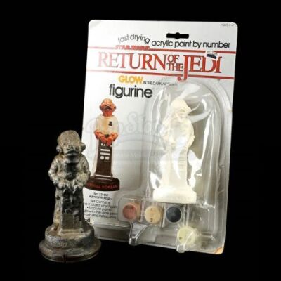 Lot # 124: Admiral Ackbar Paint By Number Factory Rotomold and Production Example