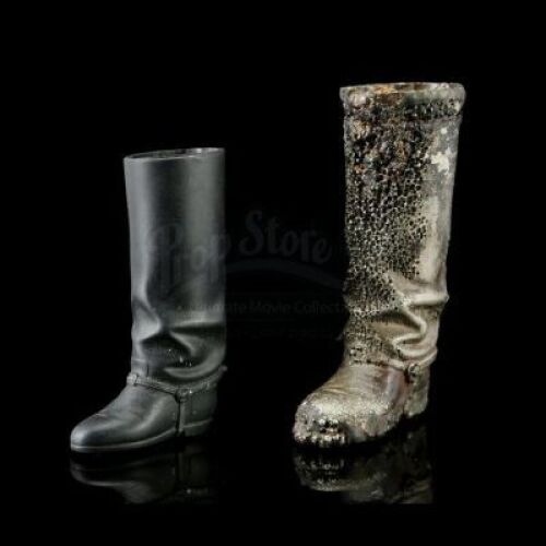 Lot # 130: 12" Han Solo Boot Rotomold with Production Example