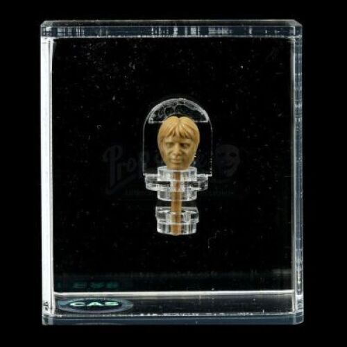 Lot # 134: Han Solo (Large Head) Carbalon Hardcopy with Stem CAS Archived