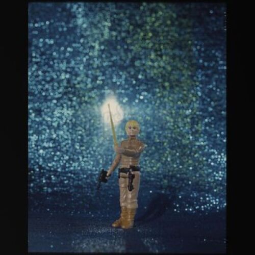 Lot # 137: Luke Skywalker (Bespin Fatigues) Figure Kenner Photo Transparency (4"x5")