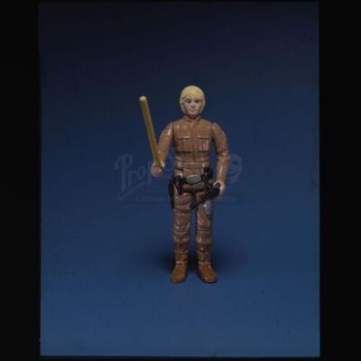 Lot # 138: Luke Skywalker (Bespin Fatigues) Figure Kenner Photo Transparency (4"x5")