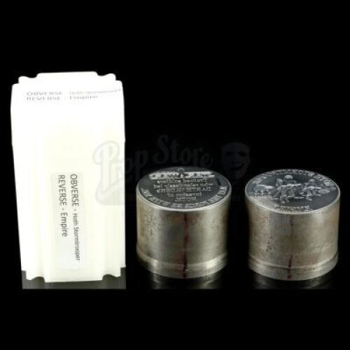 Lot # 148: Hoth Stormtrooper Original Coin Die Set (Front and Back)
