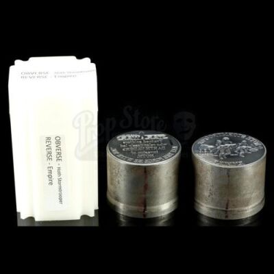 Lot # 148: Hoth Stormtrooper Original Coin Die Set (Front and Back)