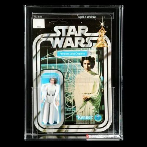 Lot # 184: Princess Leia Organa SW12C AFA 80 [Kazanjian Collection]