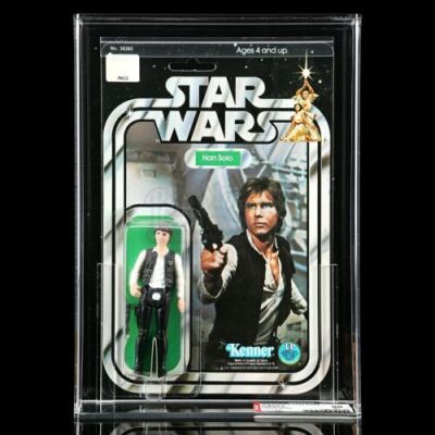 Lot # 189: Han Solo (Large Head) SW12C AFA 60