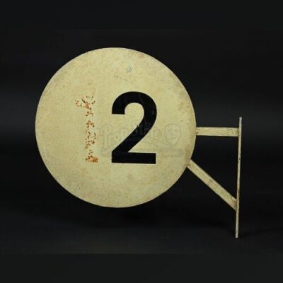 RUSH - Japanese Pit Garage '13' Circular Sign (RP194)