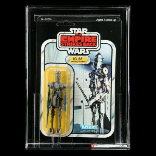 Lot # 205: IG-88 (Bounty Hunter) ESB32A AFA 75 [Kazanjian Collection]