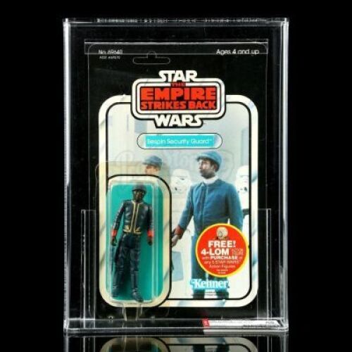 Lot # 212: Bespin Guard (Black) ESB47 AFA 85Y