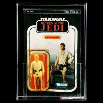 Lot # 219: Luke Skywalker ROTJ65B AFA 75Y