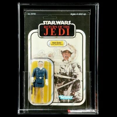 Lot # 220: Han Solo (Hoth Battle Gear) ROTJ65B AFA 70