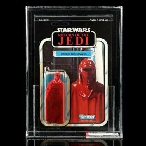 Lot # 222: Emperor's Royal Guard ROTJ65A AFA 85