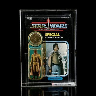 Lot # 243: Lando Calrissian (General Pilot) POTF92A CAS 70Y+