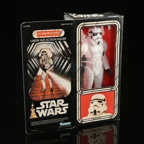 Lot # 303: Stormtrooper Large Size Action Figure