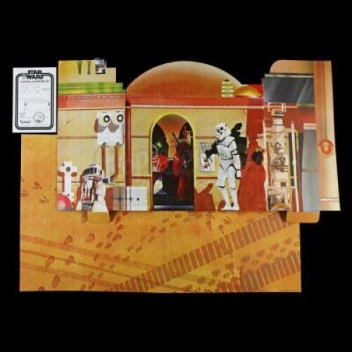 Lot # 326: Jumbo 12" Scale Cantina Adventure Set
