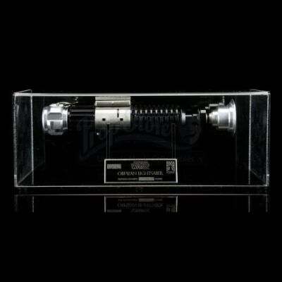 Lot # 344: Icons Obi-Wan Kenobi Replica Lightsaber