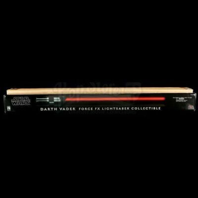 Lot # 352: Darth Vader Episode IV Replica Force FX Lightsaber - Unused