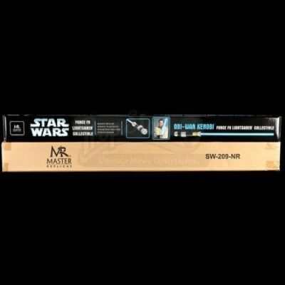 Lot # 362: Obi-Wan Kenobi Episode III Replica Force FX Lightsaber - Unused